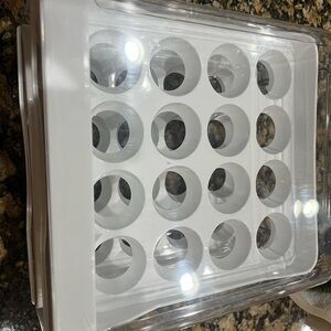 32-slot Stackable Compact Egg Organizer